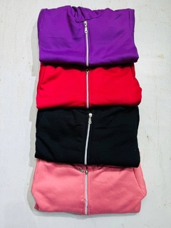 Campera algodón con piel niña - comprar online