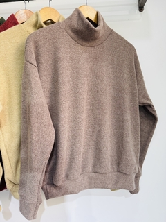 Buzo con polera de lanilla grueso (Talle Aprox. L/XL) - comprar online