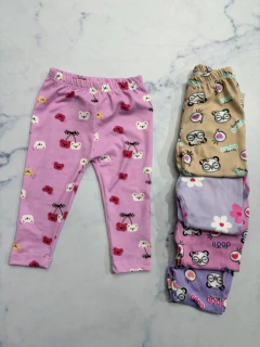 Calza modal bebé estampada