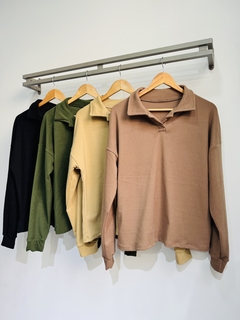 Buzo tipo chomba darlon con friza (Talle Aprox. L/XL) - Avellaneda Mayorista Rosario