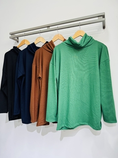 Poleron de lanilla liso (Talle Aprox. XL/XXL) en internet