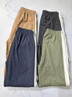 Pantalón morley soft con franja - comprar online