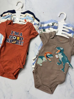 (PACK X5) Bodys de bebe calidad extra NIÑO en internet