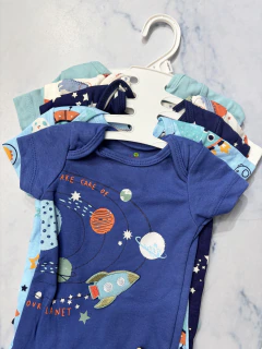 (PACK X5) Bodys de bebe calidad extra NIÑO