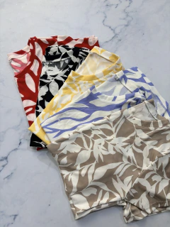 Remera morley estampada mangas cortas dama - tienda online