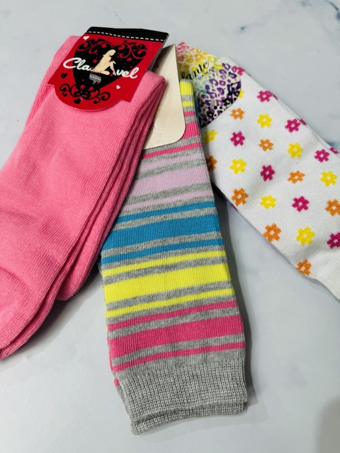 (PACK x3) Medias algodón dama calidad extra - comprar online