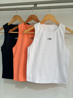 Musculosa de algodón I AM (Tale Aprox. M/L)
