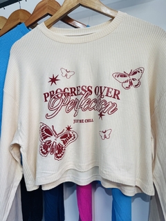 Remera over morley corta M/L mariposas (T. Aprox L/XL) en internet