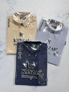 Camisas de hombre corte clásico presentación en bolsita en internet