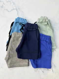 Short de bebe liso con cordon calidad extra - comprar online