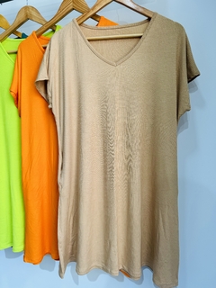 Vestido morley cuello v (T. Aprox L/XL) - comprar online