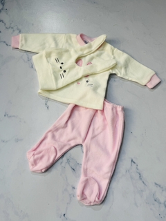 Conjunto polar de bebé (Pantalón, gorro, buzo) en internet