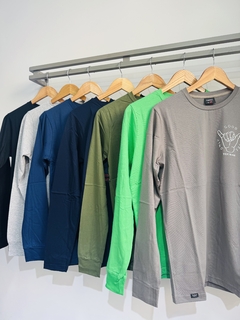 Remera MANGAS LARGAS adulto calidad extra - comprar online