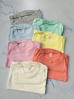 Body CALIDAD EXTRA liso algodón mangas largas - comprar online