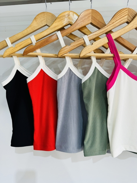 Top musculosa combinado morley (T. Aprox S/M)