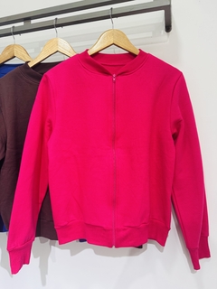 Campera bomber algodón con friza (Talle Aprox. M/L) en internet