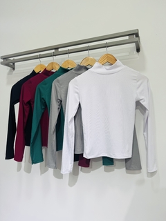 Polera de morley dama corta (Talle Aprox. S/M) - comprar online