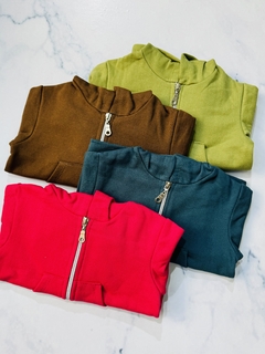 Campera bebe algodón con friza - comprar online