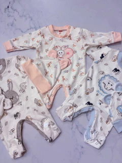 Enterito algodón mangas largas calidad extra. - tienda online