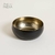 BOWL DE ACERO INOX BLACK & GOLDEN NISHA 20X9 CM - comprar online