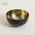 BOWL DE ACERO INOX BLACK & GOLDEN NISHA 25X13 CM - comprar online