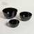SET X 3 BOWLS REDONDOS ALTO BLACK KIRAN 16X7,5 / 20X10 / 25X13,5 CM en internet