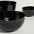 SET X 3 BOWLS REDONDOS ALTO BLACK KIRAN 16X7,5 / 20X10 / 25X13,5 CM - comprar online