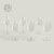 SET X 6 COPAS DE CRISTAL DE BOHEMIA CORVUS 450 ML en internet