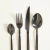 SET DE CUBIERTOS 16 PIEZAS CHELSEA NEGRO BRILLANTE - comprar online