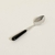 SET X 6 CUCHARAS DE ACERO CON MANGO DE CERAMICA NEGRO 14,5 CM - comprar online
