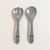 SET DE TENEDOR Y CUCHARA DE MELAMINA GIZA 32 CM en internet