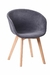 SET X 2 SILLONES TULIP TAPIZADOS - IRONDIZ