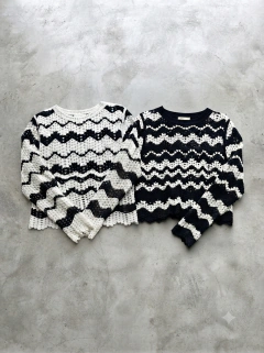SWEATER TEJIDO HILO ALGODON - LUZ - comprar online