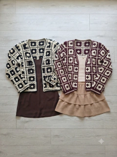 SACO TEJIDO HILO ALGODON - ALDANA - comprar online