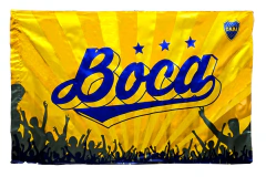 BANDERA TELÓN CHICO BOCA AMARILLO