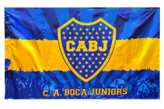 BANDERA TELÓN CHICO BOCA ESCUDO