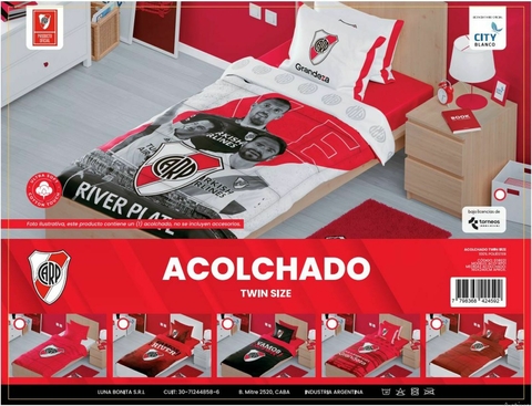 ACOLCHADO TWIN SIZE RIVER
