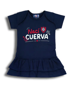 VESTIDO C/VOLADO BEBA CASLA
