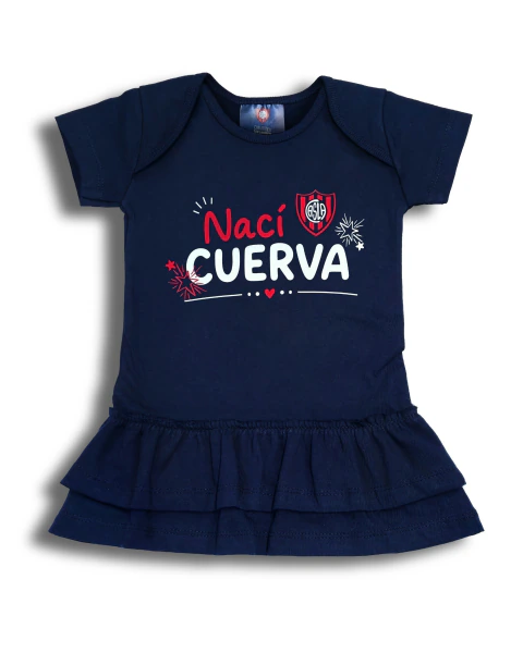 VESTIDO C/VOLADO BEBA CASLA