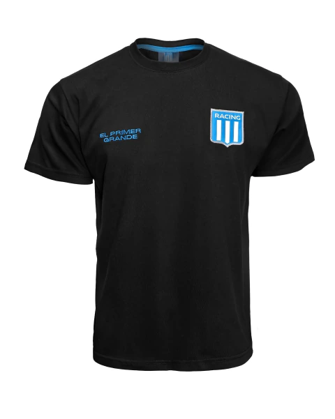 REMERA DOBLE BORDADO RACING