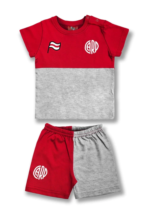 PIJAMA REMERA + SHORT RIVER
