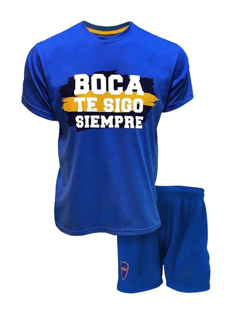 PIJAMA ESTAMPADA BOCA ( SHORT AGOTADO ) (40%)