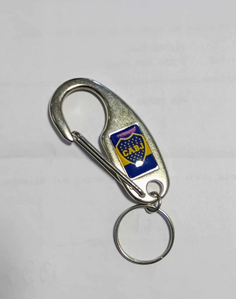 LLAVERO MOSQUETON BIFAZ BOCA