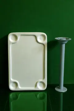 Mesa Náutica Rectangular 80x50cm para lancha, trakker, semi rígido, embarcación - comprar online