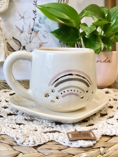 Taza Bombé Arcoiris - Coqueta Insolente