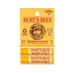 Burt's Bees Bálsamo Labial Vitamina E y Menta Pack x 2