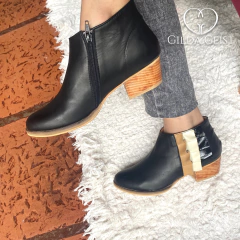 HOSHI NEGRO CAMEL TIZA VERSIÓN BAJA - Zapatosporgilda 