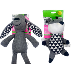 978 // PELUCHE FELPA CONEJO 39CM / ARDILLA 22CM
