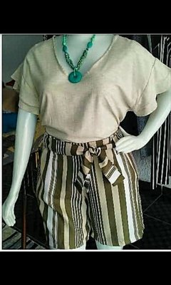 Shorts em Linho - comprar online