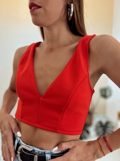Top Ofelia Rojo